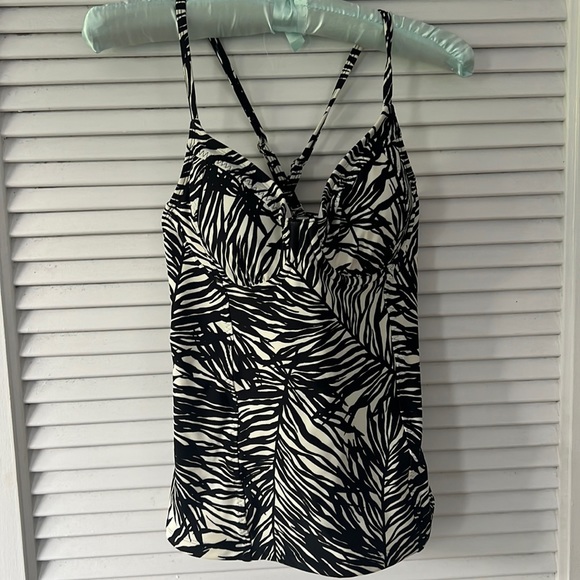 Convertible tankini Hawaiian print Athleta 34 B/C - Picture 1 of 5